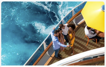 Book a cruise with a couple of friends and enjoy your time out at sea