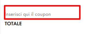 carrello del sito ufficiale Scarosso dove poter inserire ed applicare un codice sconto Scarosso