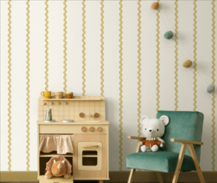Nursery room wallpaper