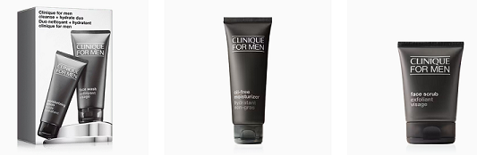 image showing Clinique men's skincare