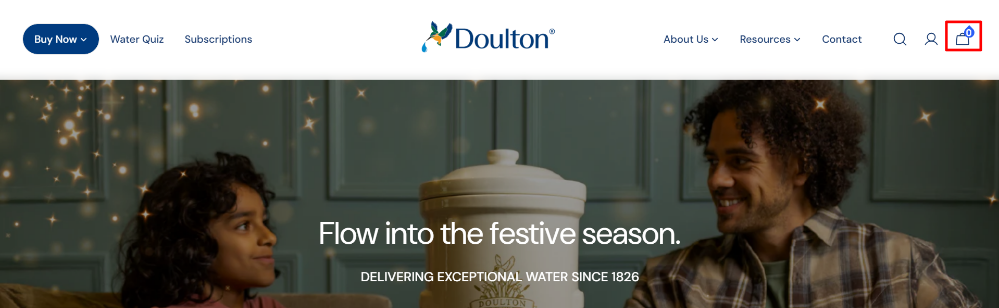 The Doulton shopping page