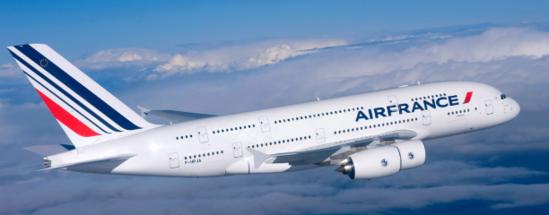 Air France plane on the air