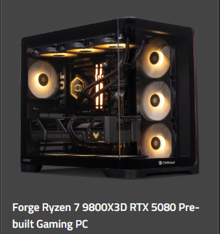 Shop pre-built PCs using a voucher code