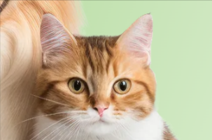 gatto in primo piano e poter comprare cibo per gatti sul sito Robinsonpetshop grazie ai codici sconto Robinsonpetshop