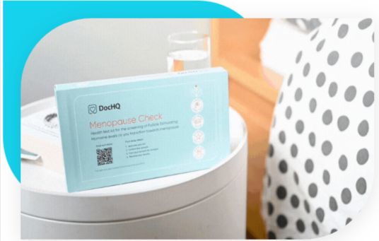 A DocHQ menopause check test kit