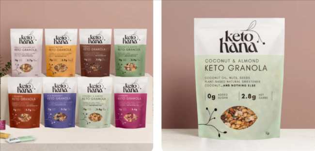 bundles and large bags of Keto Hana products to purchase online in the UK