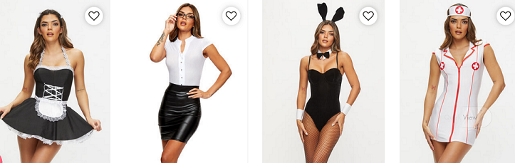 image showing some Ann Summers offerings