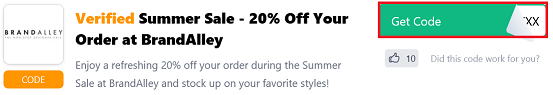 image highlighting the "Get Code" button