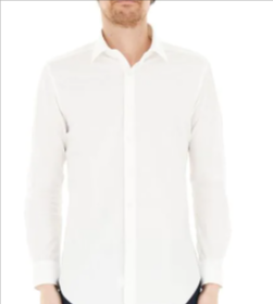 camicia bianca da uomo in offerta grazie ai codici promo Sorelle Ramonda