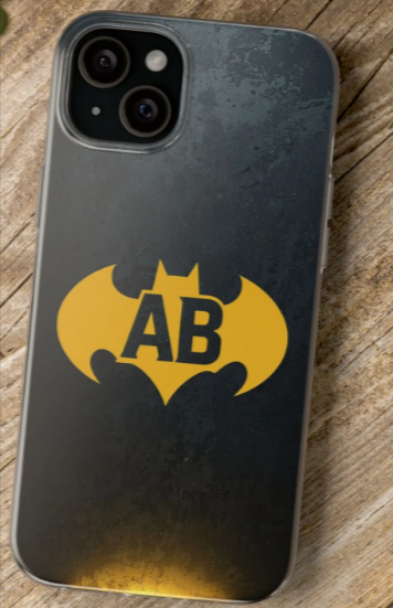 A personalised Case Happy phone case