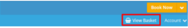 The Better2Know page and the basket icon at the top right-hand corner