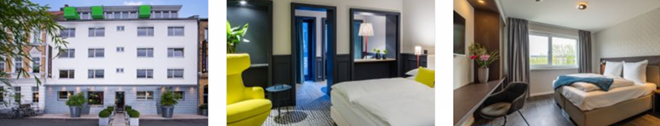 image showing some stays on the HRS website