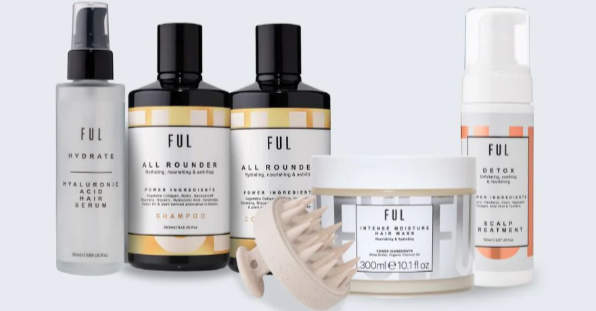 FUL London bundle items on white background