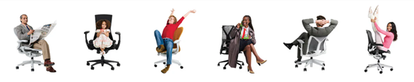 image showing some Herman Miller office seating