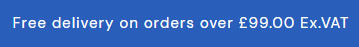 The Buytshirtsonline free delivery banner from their website.