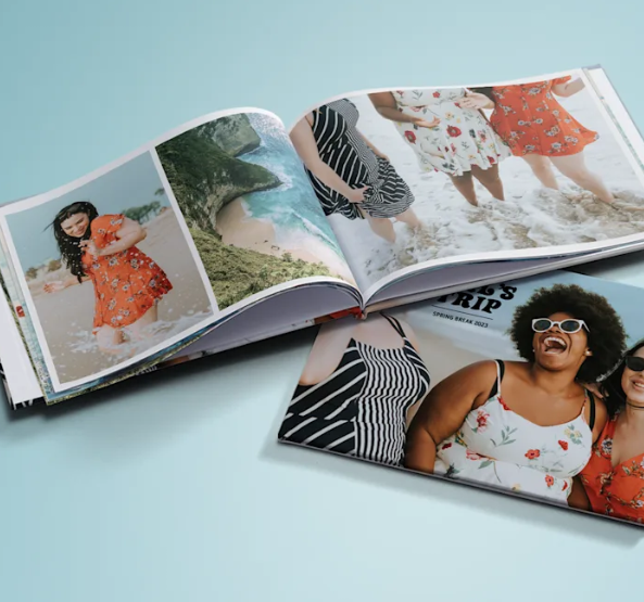 Custom Mother's Day gifts: A custom photo book from VistaPrint