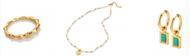 Hot Diamonds items on a white background