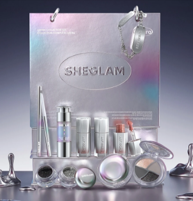 The SHEGLAM Lustra collection set with different products
