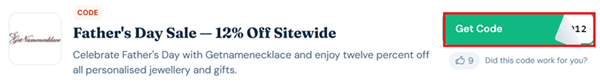 image showing the "Get Code" button