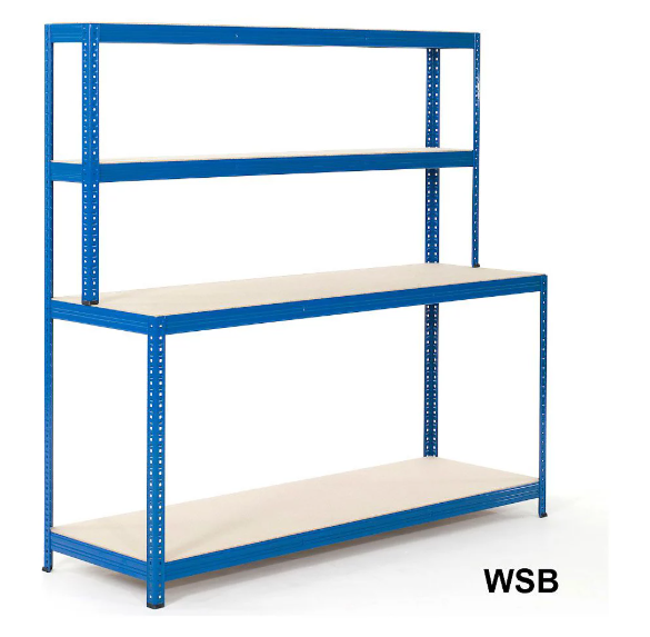 BiGDUG storage: BiGDUG Essentials Industrial Workstation in blue