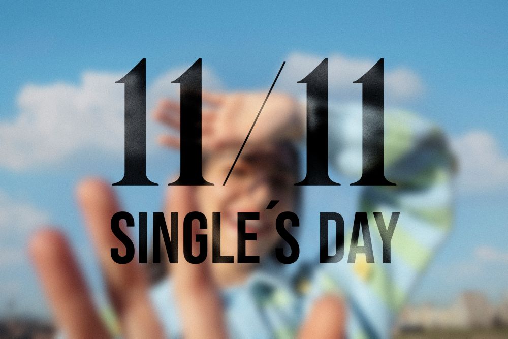 medium-shot-smiley-woman-single-s-day-banner