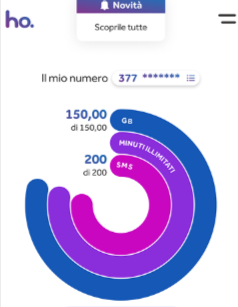 app ho. Mobile dove poter fare ricariche e comprare sim card con un codice sconto ho. Mobile