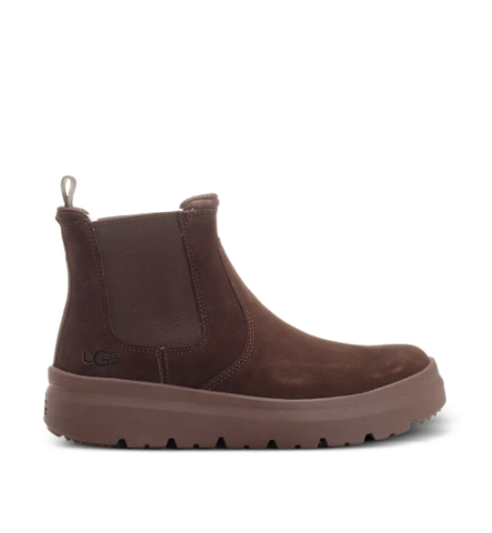 Waterproof walking shoes: Dark brown men’s UGG waterproof suede boot