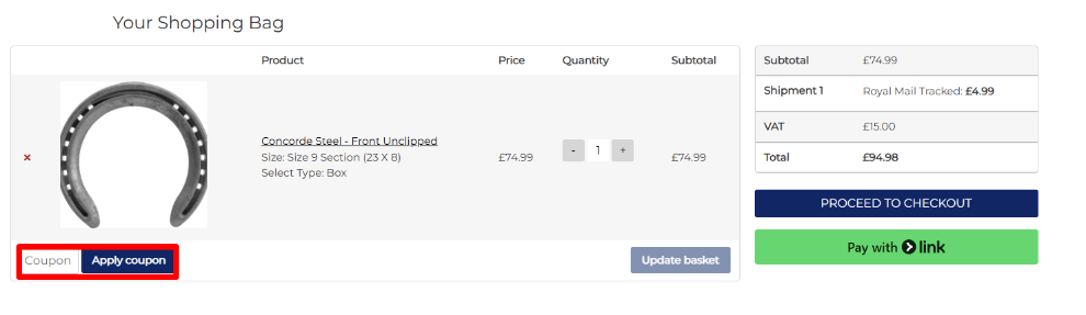 Paste your Easytrimlondon discount code to see your total price slashed