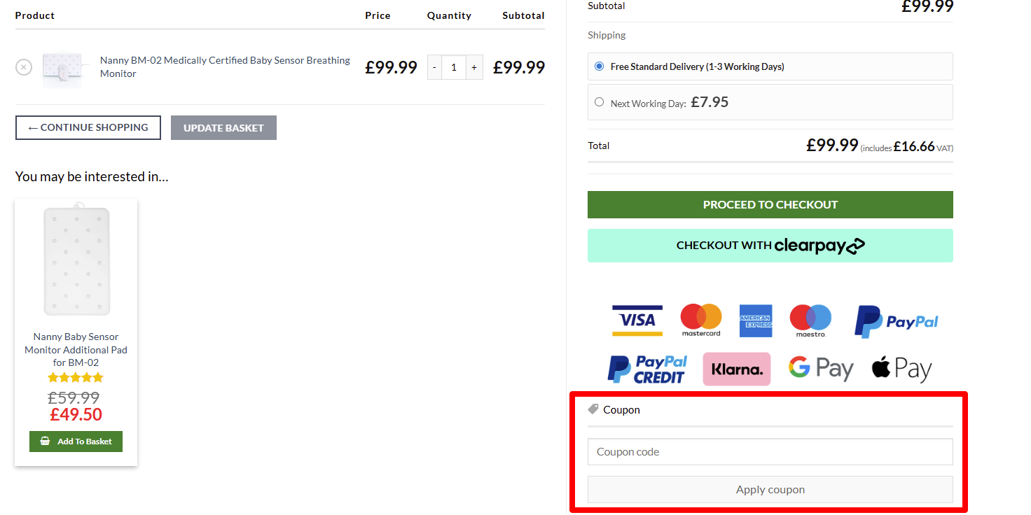 Paste your code to redeem your discount