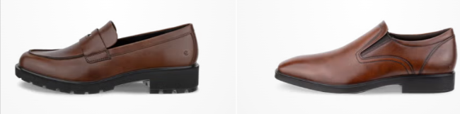 ECCO smart footwear by metropolole- vienna and milan types
