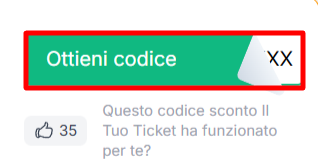 codice sconto Il Tuo Ticket da poter prelevare per risparmiare su ticket ed eventi