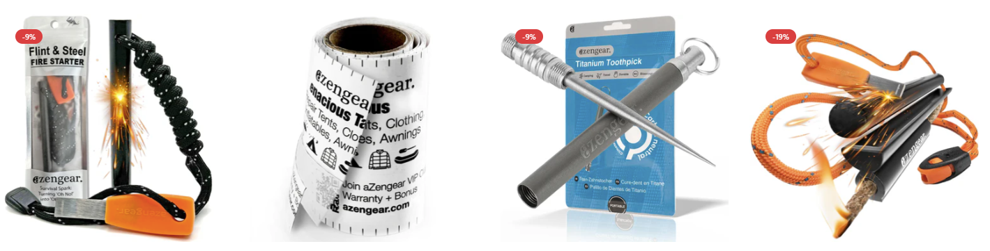 Shop for aZengear's sustainable products