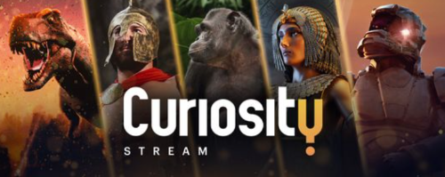 A banner from the CuriosityStream website