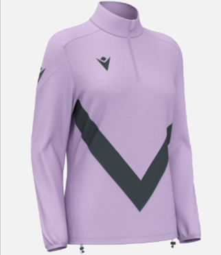 maglia sportiva di colore rosa e nero da poter acquistare in offerta con un codice sconto Macron