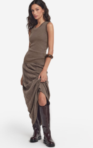 gonna in cashmere e scarpe da donna da comprare in offerta con un codice sconto Falconeri