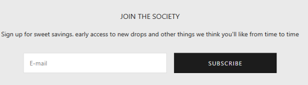 Broken Society sign up accounts