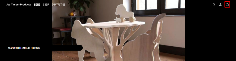 The Jsa Timber Products shopping page