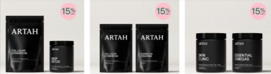 ARTAH bundle on sales up to 15% discounts