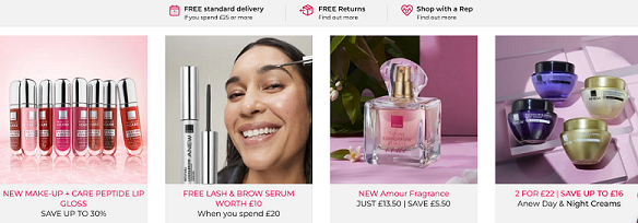 image showing different items Avon sells
