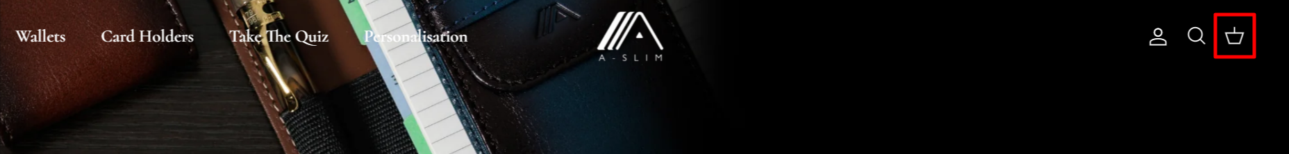 The A-SLIM page with the different A-SLIM categories