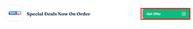 A box will show the Fitness Options offer to use on your purchase.