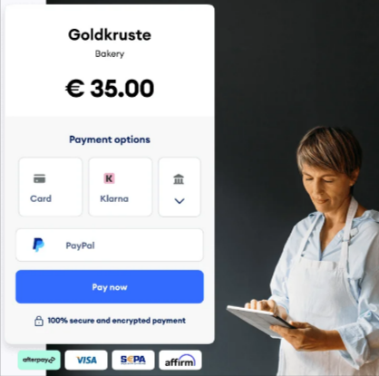 Adding payment options on a website using a Jimdo plan