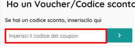 carrello del sito ufficiale Mywalit dove poter inserire un codice sconto Mywalit e risparmiare