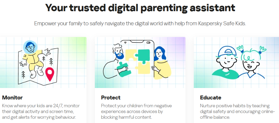 Kaspersky kids information
