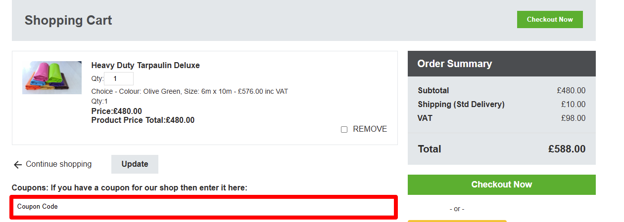 Paste your code to apply your discount
