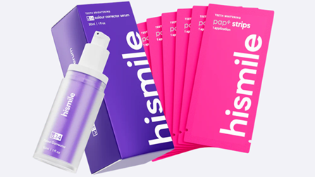 image showing some HiSmile whitening strips