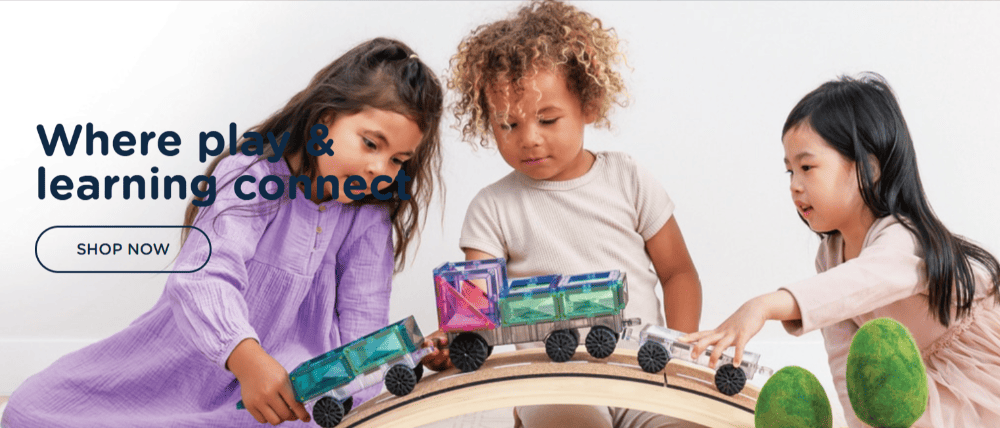 A banner from the Connetix website.