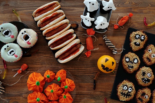 image showing Halloween treats