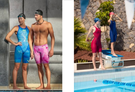 UK-Swimwear-Specialists-Arena-Speedo worn by 3 women and one man