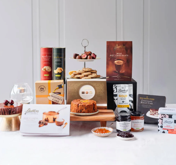 Things to do on St. Patrick's Day: A gourmet gift basket with Irish treats